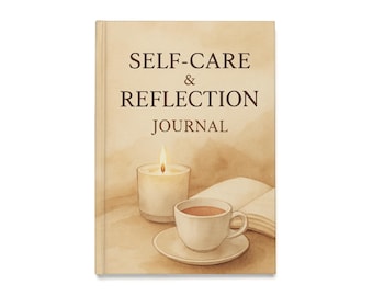 Self-Care Reflection Journal, Hardcover A5 Gratitude Writing