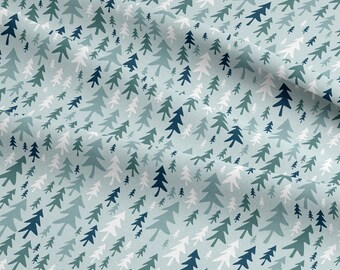 Trees Cotton Fabric, Happy Trails Collection