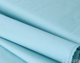 ORGANIC Sky Solid, Nursery Basics Collection from Cloud 9 Fabrics, Certified Organic Cotton, Quilting Weight
