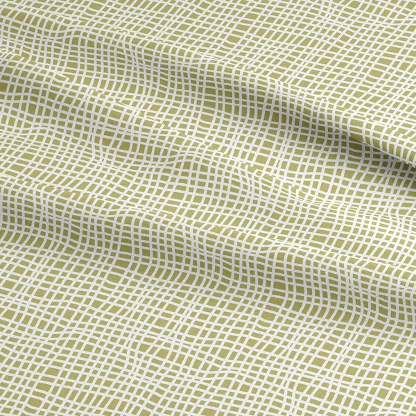 Netting Leaf Cotton Fabric