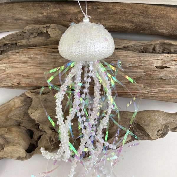 Jellyfish Ornament, Beach Ornaments, Beach Decor, Starfish Ornament, Sand Dollar Ornament, Coastal Ornaments.