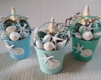 beach decor beach pail beach christmas ornament coastal decor beach house decor nautical decor coastal ornament beach home decor - Coastal Themed Christmas Decorations beach decor beach pail beach christmas ornament coastal decor beach house decor nautical decor coastal ornament beach home decor - Coastal Themed Christmas Decorations