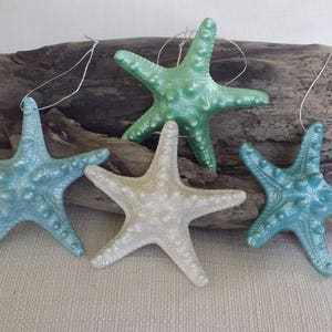 Starfish, Starfish Ornament, Beach Christmas Ornament, Coastal Ornament, Beach Decor, Beach Wedding Decor, Starfish Decor