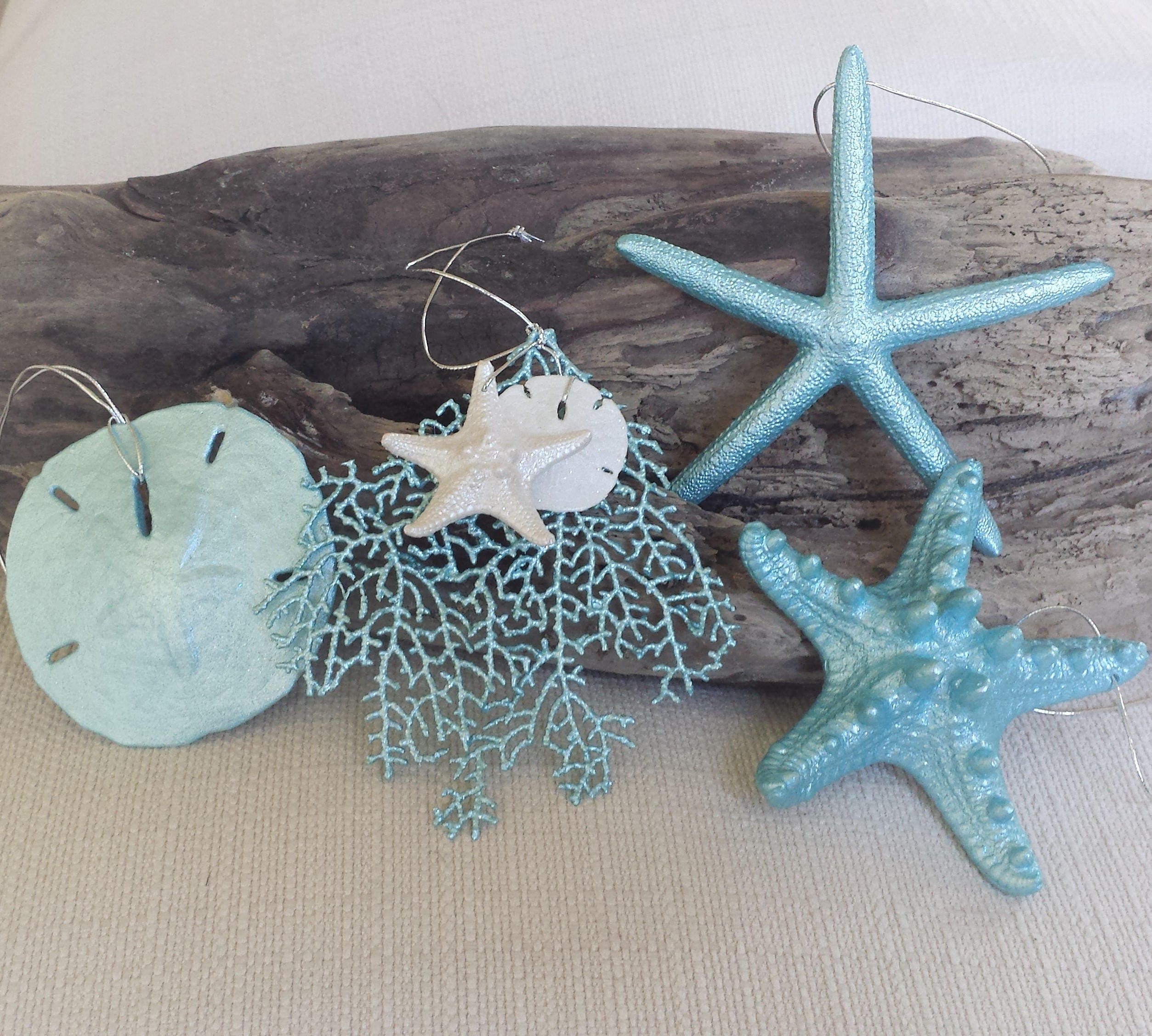 Beach Ornament Coastal Ornament Beach Decor Coastal Decor Etsy