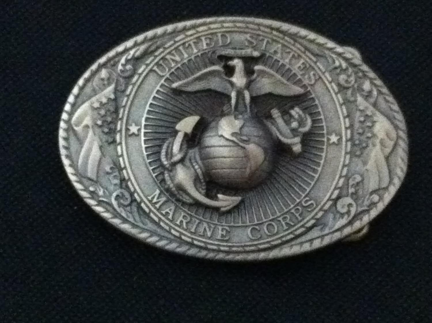 Limited Edition USMC Belt Buckle solid Brass Etsy
