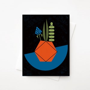 Succulent, Blank A2 greeting card with envelope by Amber Leaders