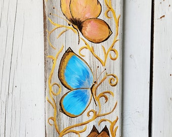 Butterflies porch board
