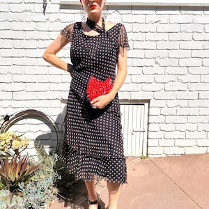 Polka Dot 90s Cami Dress - Etsy