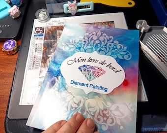 Mi cuaderno de bitácora de Diamond Painting versión en papel