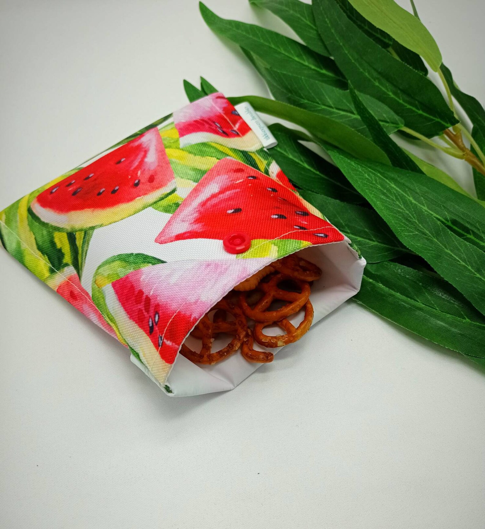 Reusable Ziplock Washable Sandwich Bag Zero Waste Sandwich Etsy
