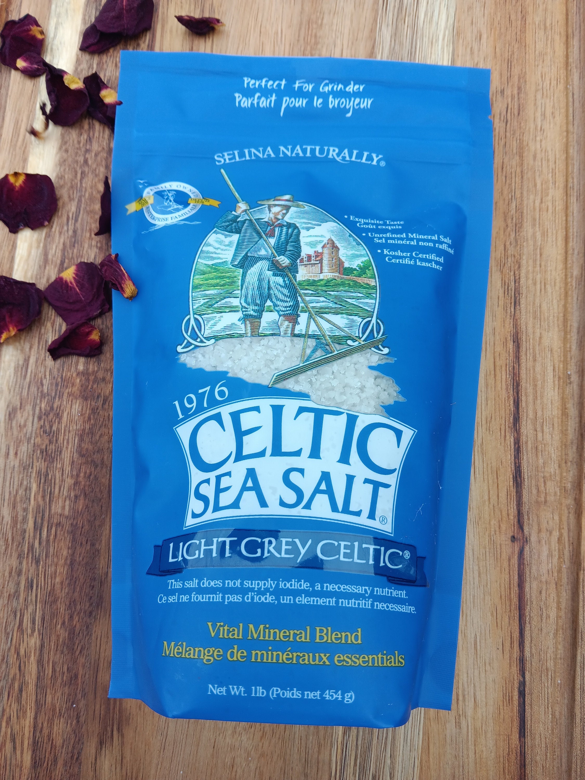 Selina Celtic Sea Salt Fine Ground 227g - Heal Health Warehouse