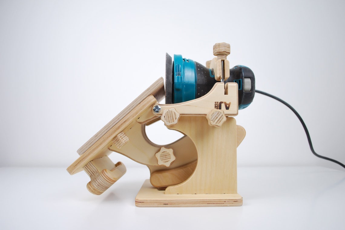 Universal orbital sander mount for edge sanding and orbital Etsy
