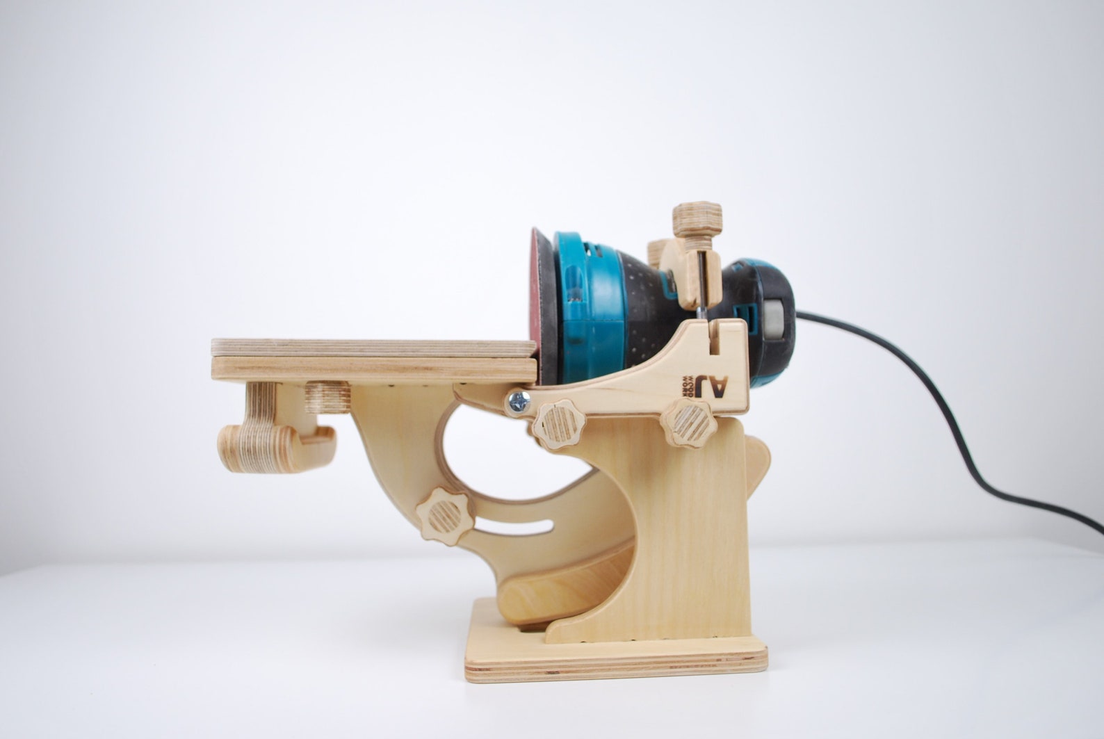 Universal orbital sander mount for edge sanding and orbital Etsy