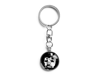 Depeche Mode Jewelry Key Ring Memento Mori Keychain Skull Keyring