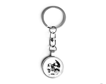 Depeche Mode Jewelry Key Ring Memento Mori Keychain Skull Keyring