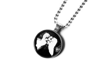 Depeche Mode Jewelry Memento Mori Colgante Collar Fantasmas de nuevo Angel Wings Fan Art