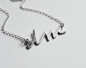 Joyería de plata de Depeche Mode, colgante de Violator, collar de plata, arte de fan