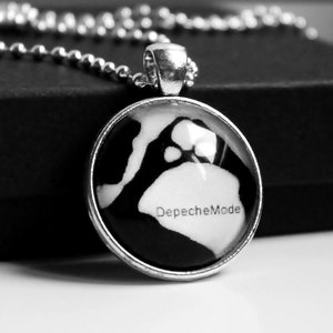 Depeche Mode Pendant, World in my Eyes, Violaotor Jewelry, Fan Art, WIME necklace