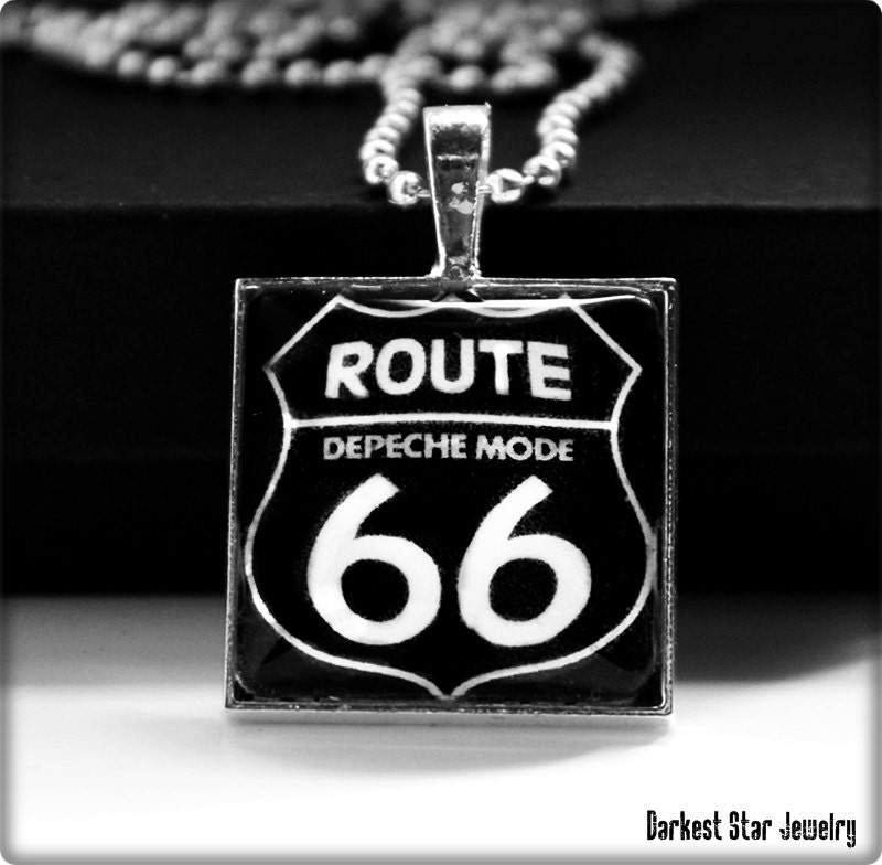 Depeche Mode Pendant, Route 66, Music for the Masses, MFTM