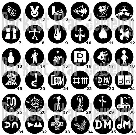Depeche Mode Jewelry Dave Gahan Tattoo Pendant Fan Art - Etsy