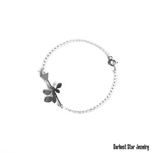 Depeche Mode Jewelry, Violator Bracelet, Silver Rose