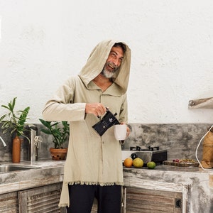 Hood top for man