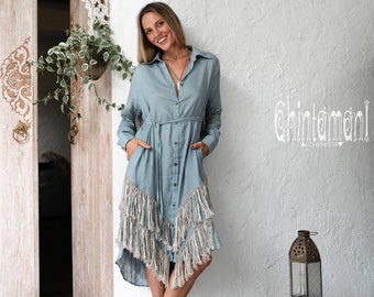 midi western dresses