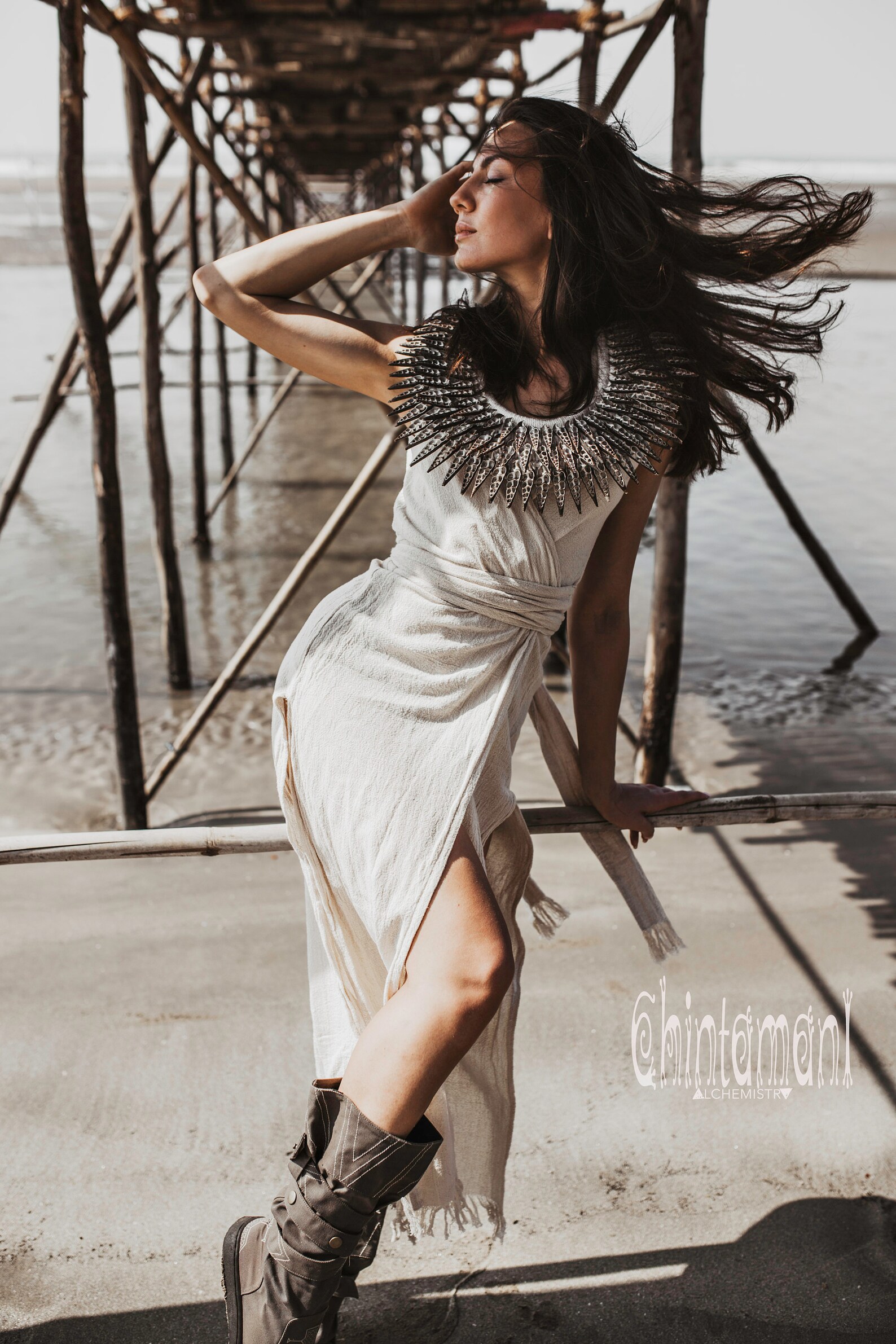 White Ibiza Dress