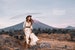 Wrap Boho Dress Women ∆ White Maxi Dress 3/4 Sleeve ∆ Organic Clothing ∆ Wedding Bohemian Dress ∆ Long Fringe Raw Cotton Dress /Off White 