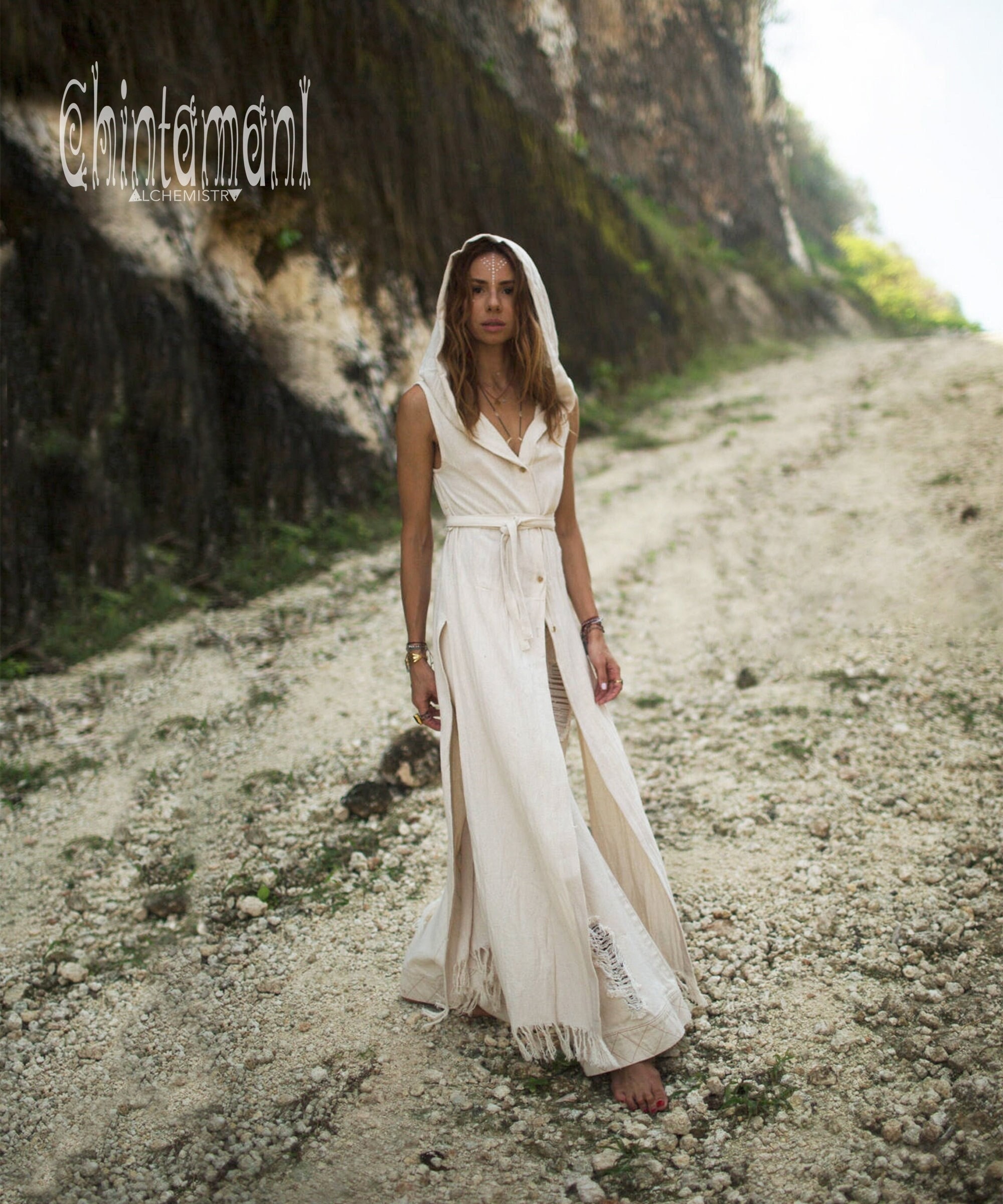 White Hooded Dress - Etsy White Hooded Dress - Etsy