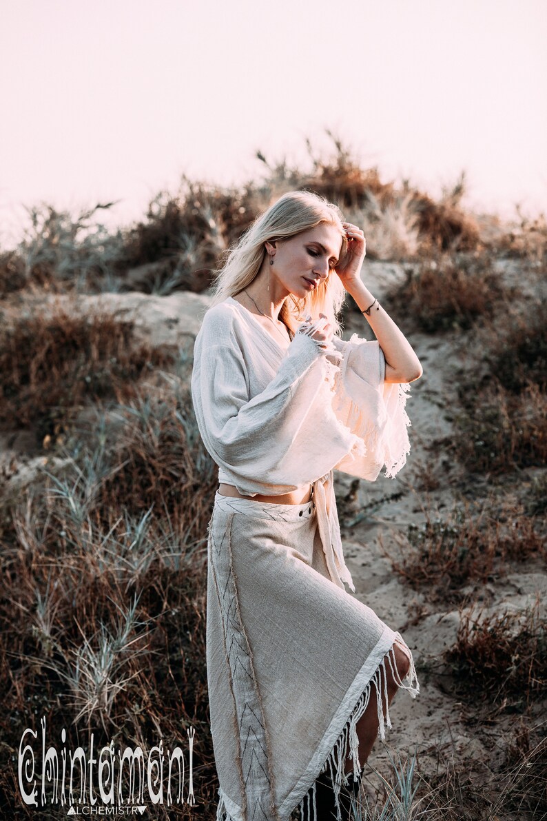 Bohemian Wrap Top Womens Kimono Top Tribal Boho Top Wide - Etsy