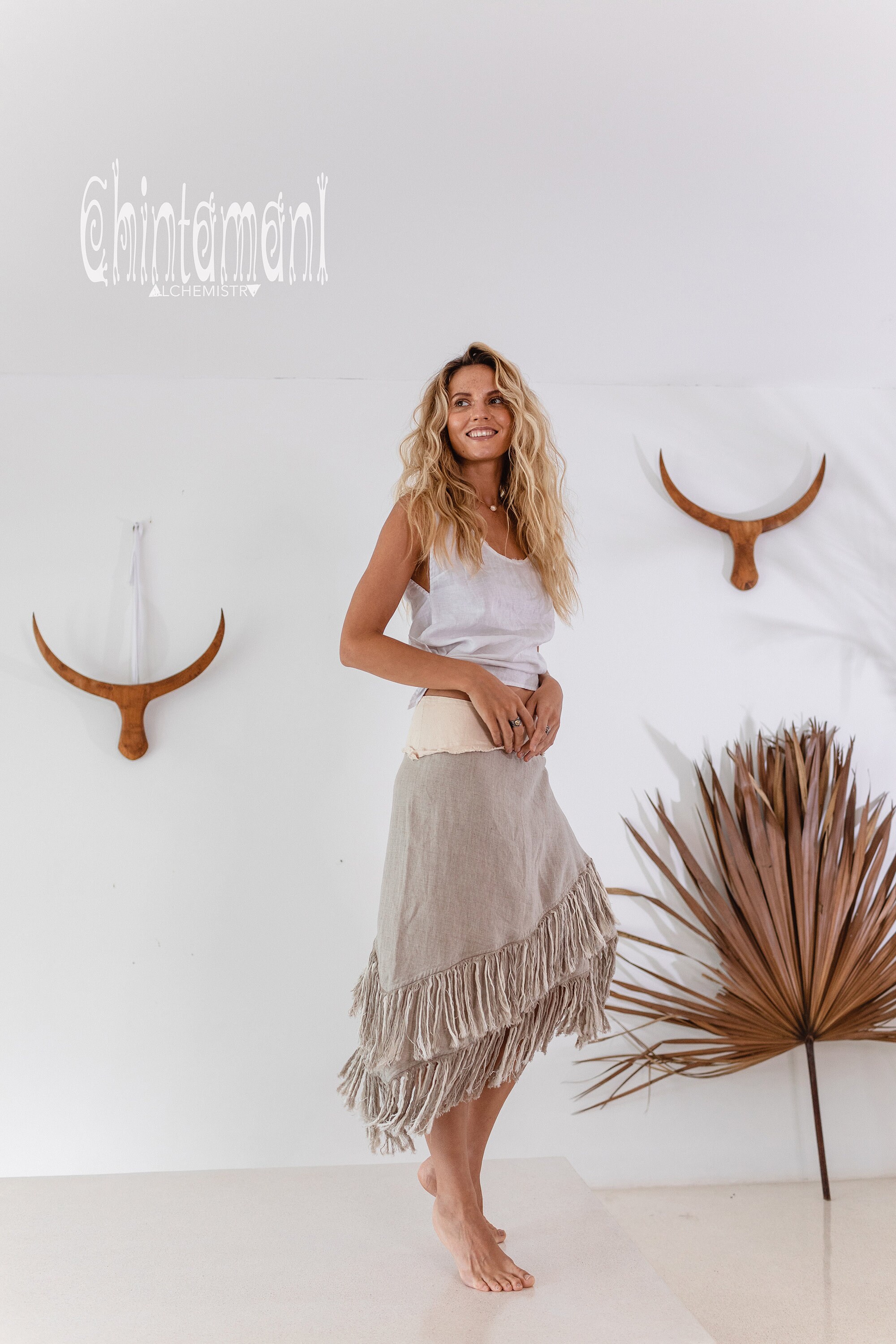 Bohemian Lija Wrap Skirt