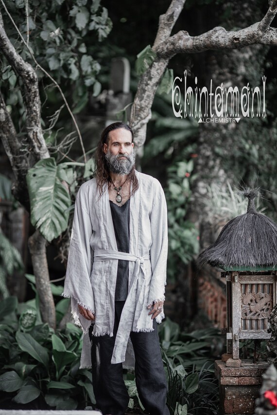 mens boho cardigan