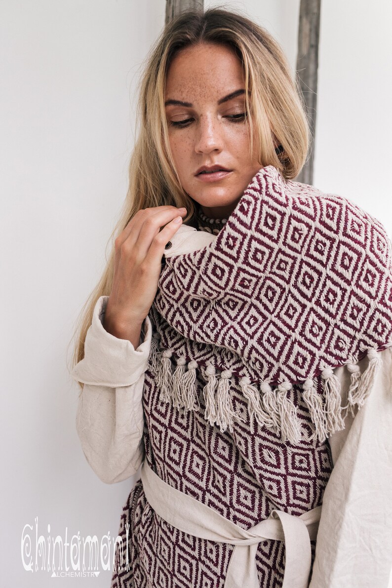 Blanket Coat Women Oversized Boho Cardigan Duster Fringe Etsy