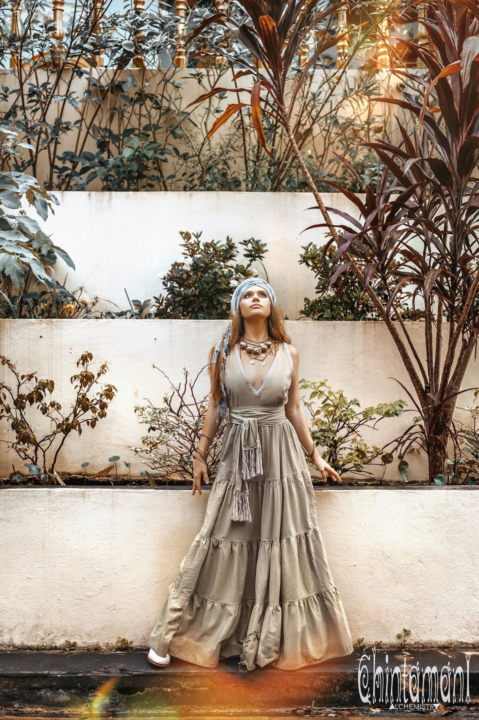 Sage Green Maxi Dress Women Boho Clothing Bridesmaid Etsy