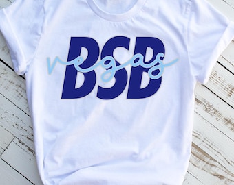 BSB Script Vegas Tee