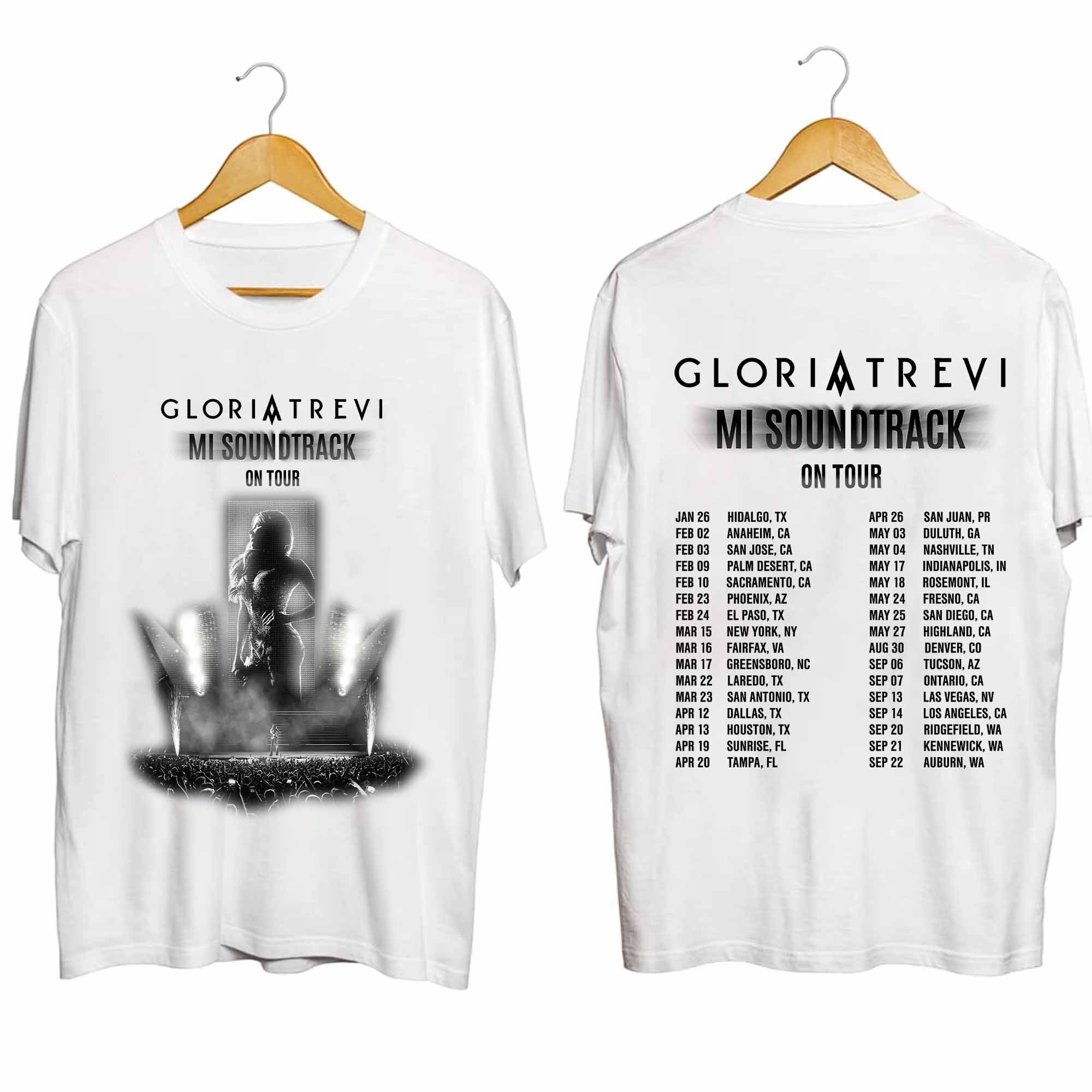 Gloria Trevi Mi Sound Track Tour 2024 Shirt, Gloria Trevi Fan Shirt