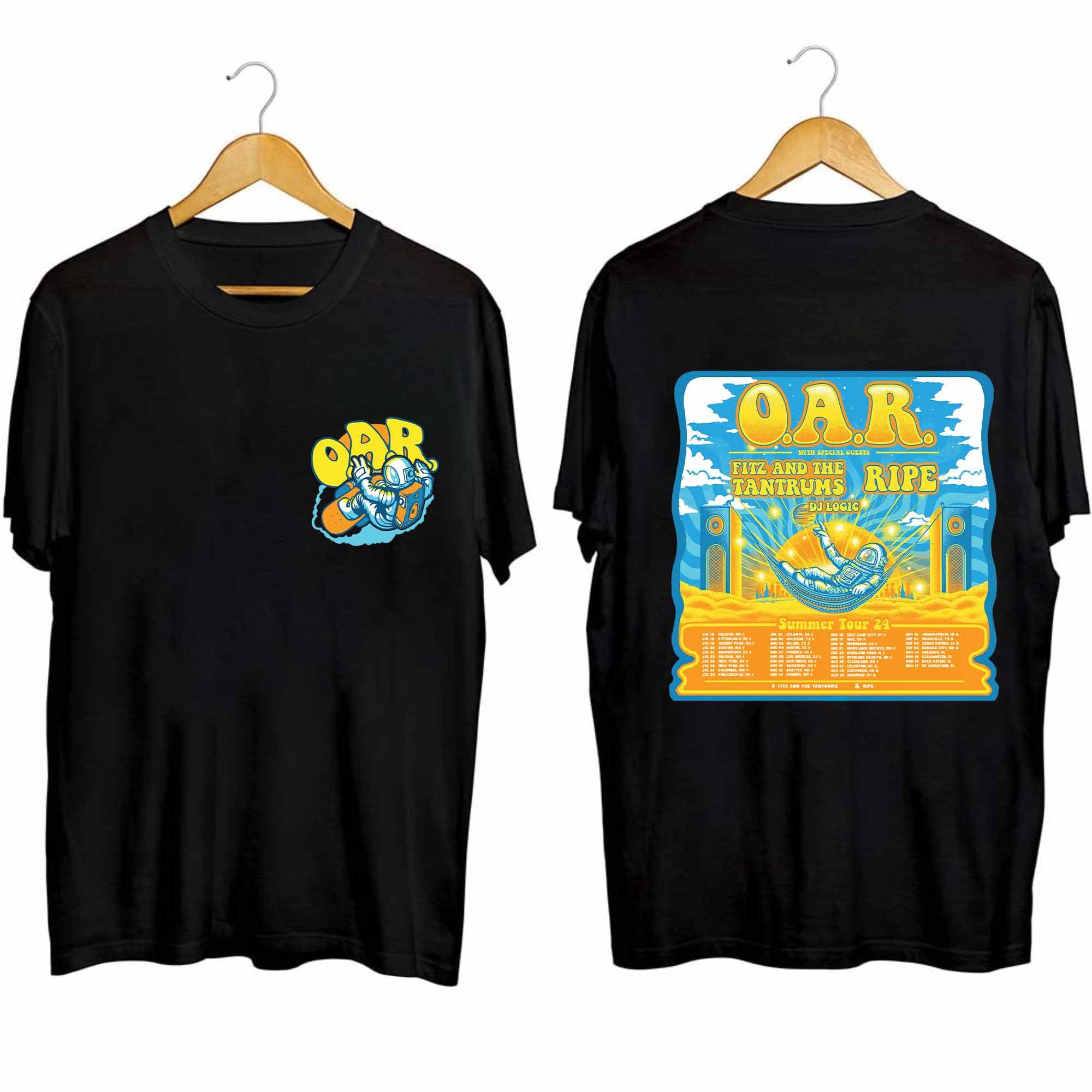 O.A.R Summer Tour 24 Shirt, O.A.R Band Fan Shirt, O.A.R 2024 Concert Shirt