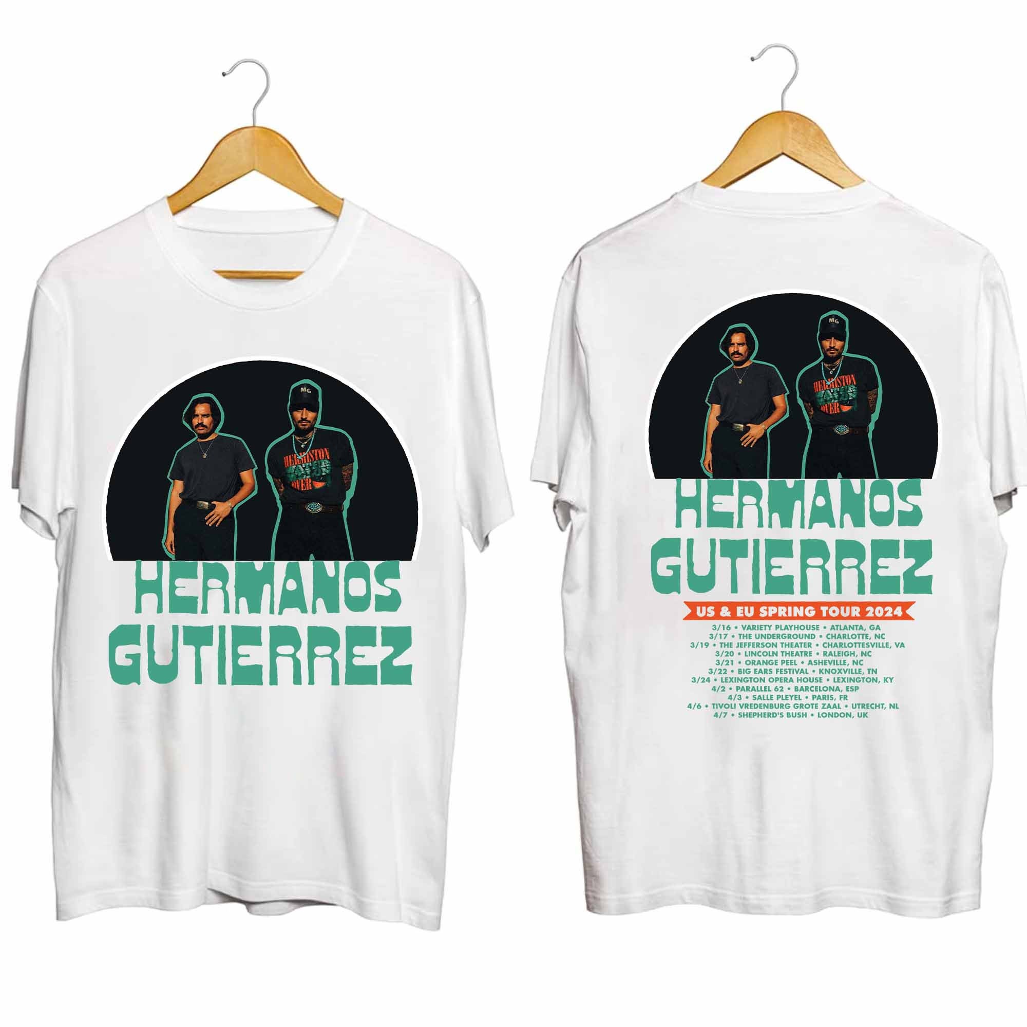 Hermanos Gutierrez US Spring Tour 2024 Shirt