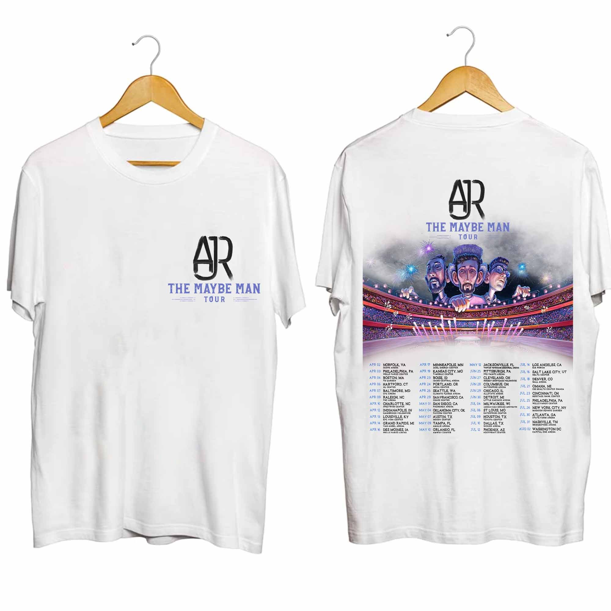 AJR The Maybe Man Tour 2024 Tour Shirt, AJR Band Fan Shirt