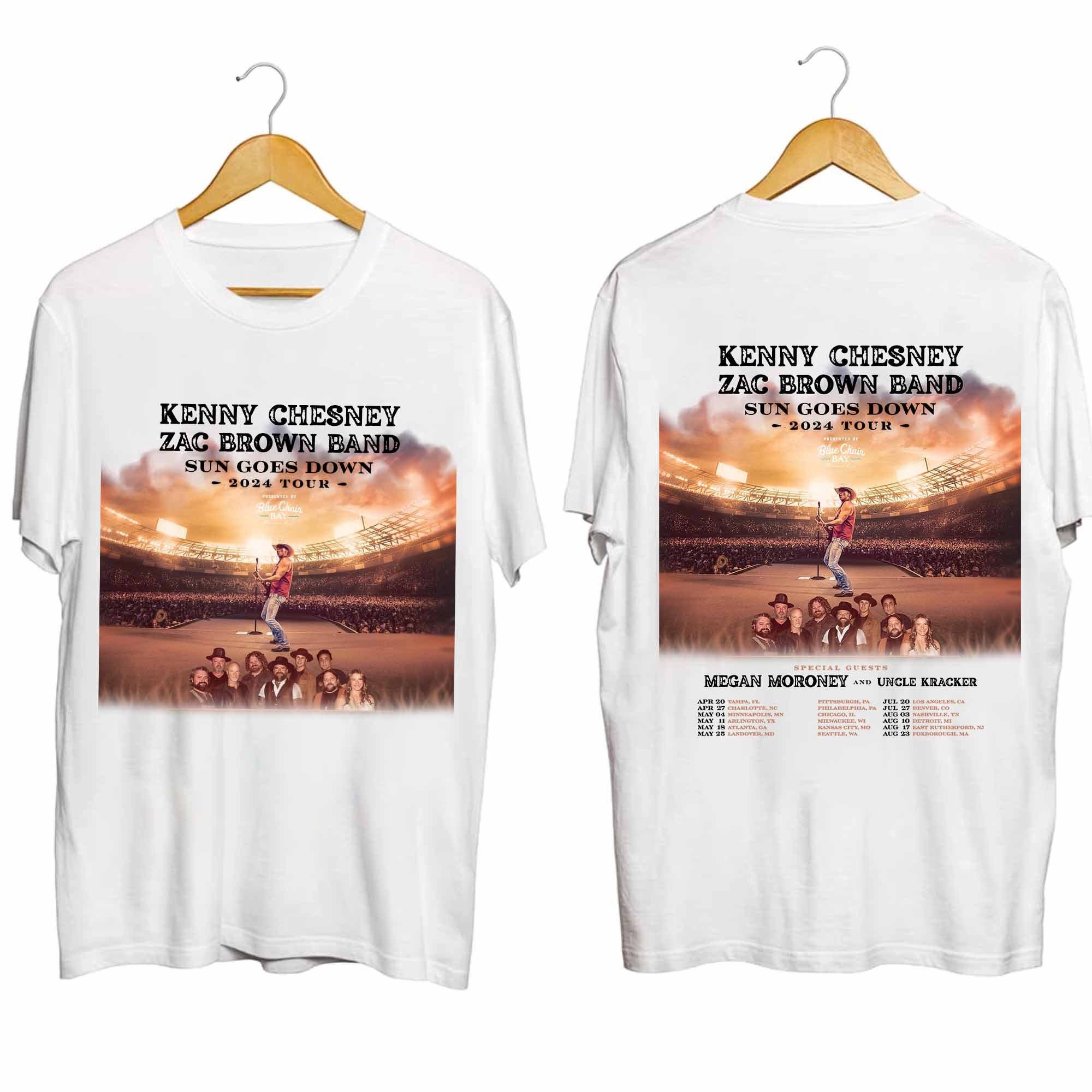 K Ches Sun Goes Down 2024 Tour Shirt, K Ches Country Music Tour Shirt