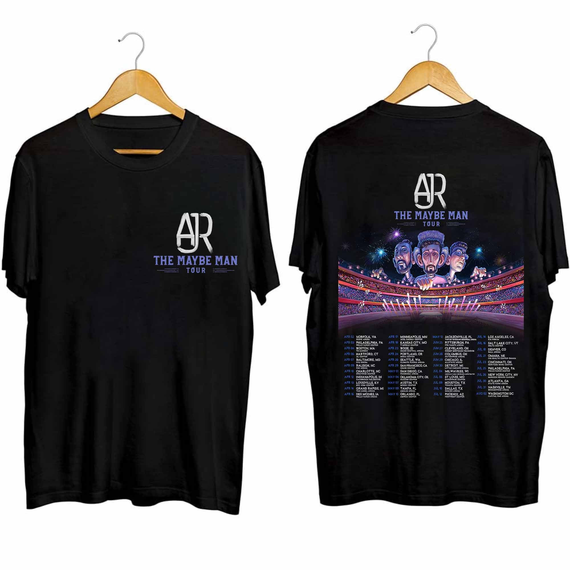 AJR The Maybe Man Tour 2024 Tour Shirt, AJR Band Fan Shirt