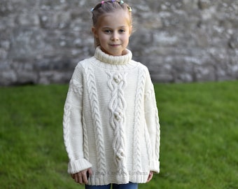 Knitting Pattern - Temptation Sweater (Toddler and Child sizes)
