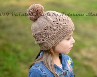 Knitting Pattern - Starflake Hat - All sizes