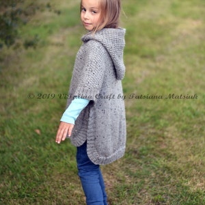 Knitting Pattern E-motion Poncho all Sizes (Download Now) - Etsy