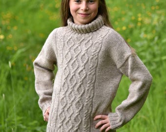 Knitting Pattern - Saunter Sweater (Toddler, Child and Teen sizes)