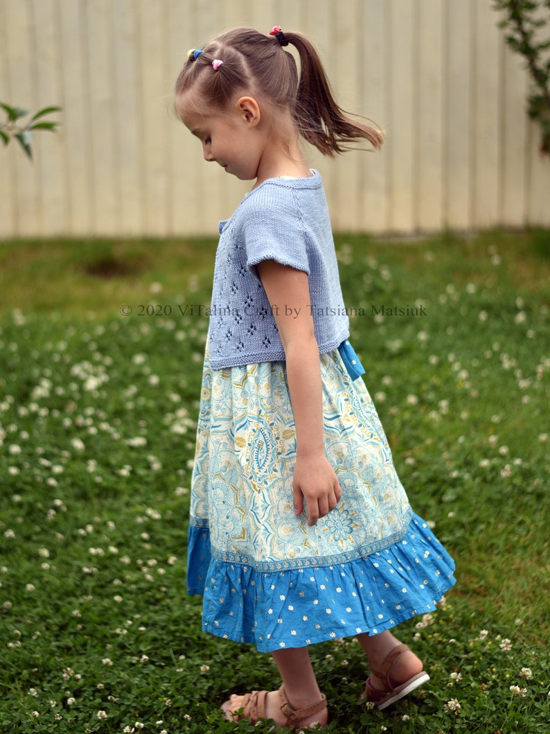 Knitting Pattern Violet Coast Bolero cardigan Baby Etsy