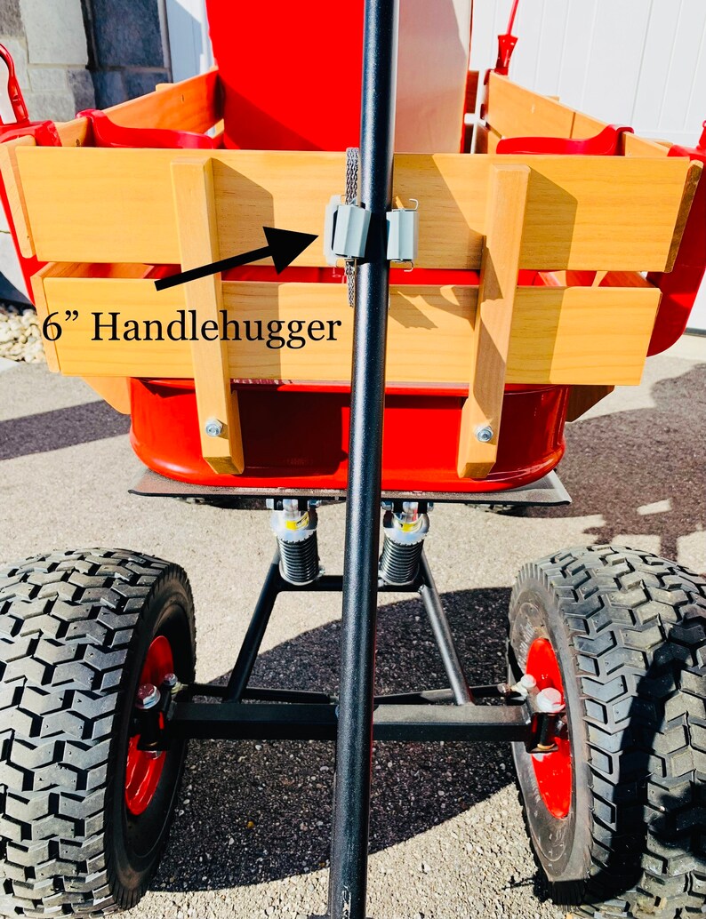 Handlehugger the Slatted Wagon Handle Holder Etsy