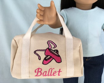 Ballet Duffle Bag for 18 Inch Doll