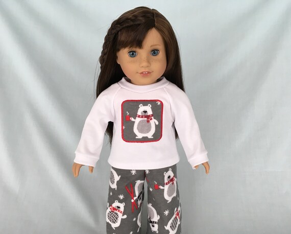 american girl polar bear pajamas